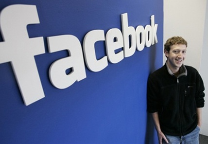 Падение акции Facebook 